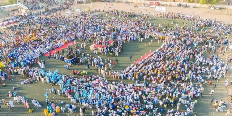 Lancement de campagne du MPS : Une mobilisation impressionnante au stade de Paris-Congo