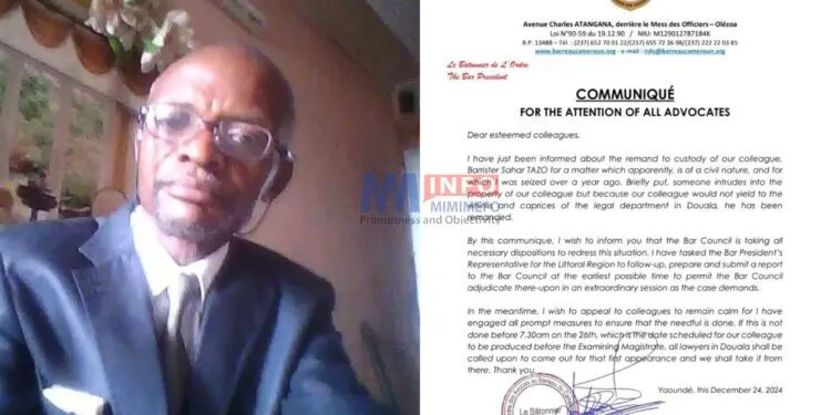 Cameroon lawyers demand release of colleague