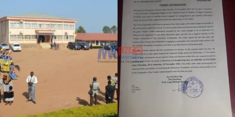 UBa lecturers threaten strike action