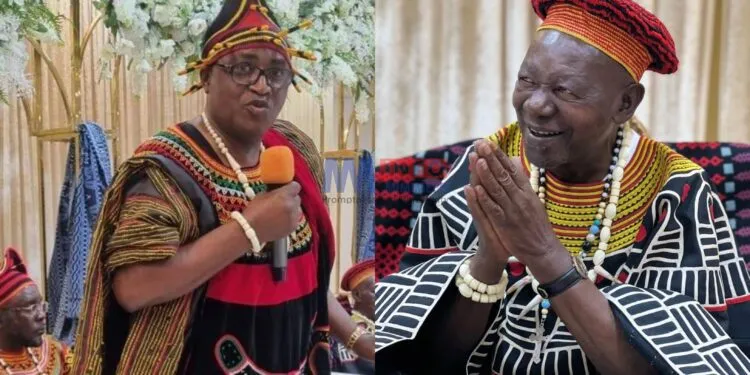 Charles Mambo pays tribute to HRH Fon George Ndikum II
