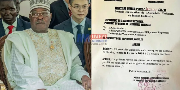 National Assembly date announced