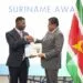 NJ Ayuk and President of Suriname