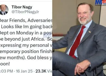 Tibor Nagy on way back to the White House