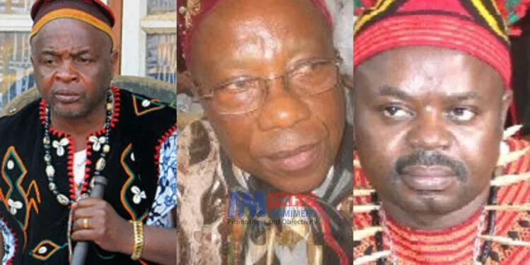 Traditional Rulers who signed the support for Biya