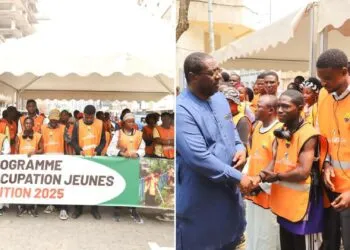 400 jeunes vont nettoyer la ville de Douala pendant 6 mois.