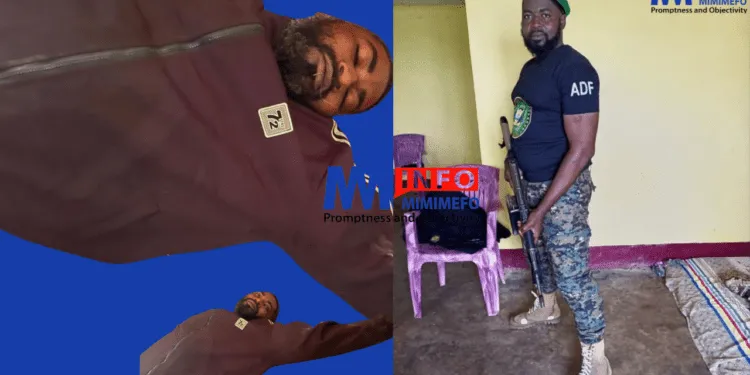 ADF's commander JC - Funwi Christopher