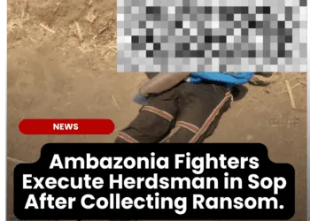 Ambazonia Fighters kill herdsman in Sop