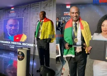 Barrister Tamfu Richard receives award
