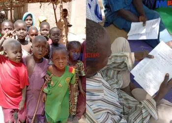 Children without birth certificates in Kolofata