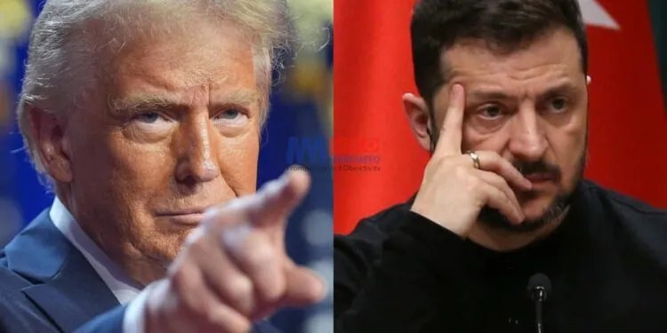 Donald Trump Blames Ukraine for war with Russia