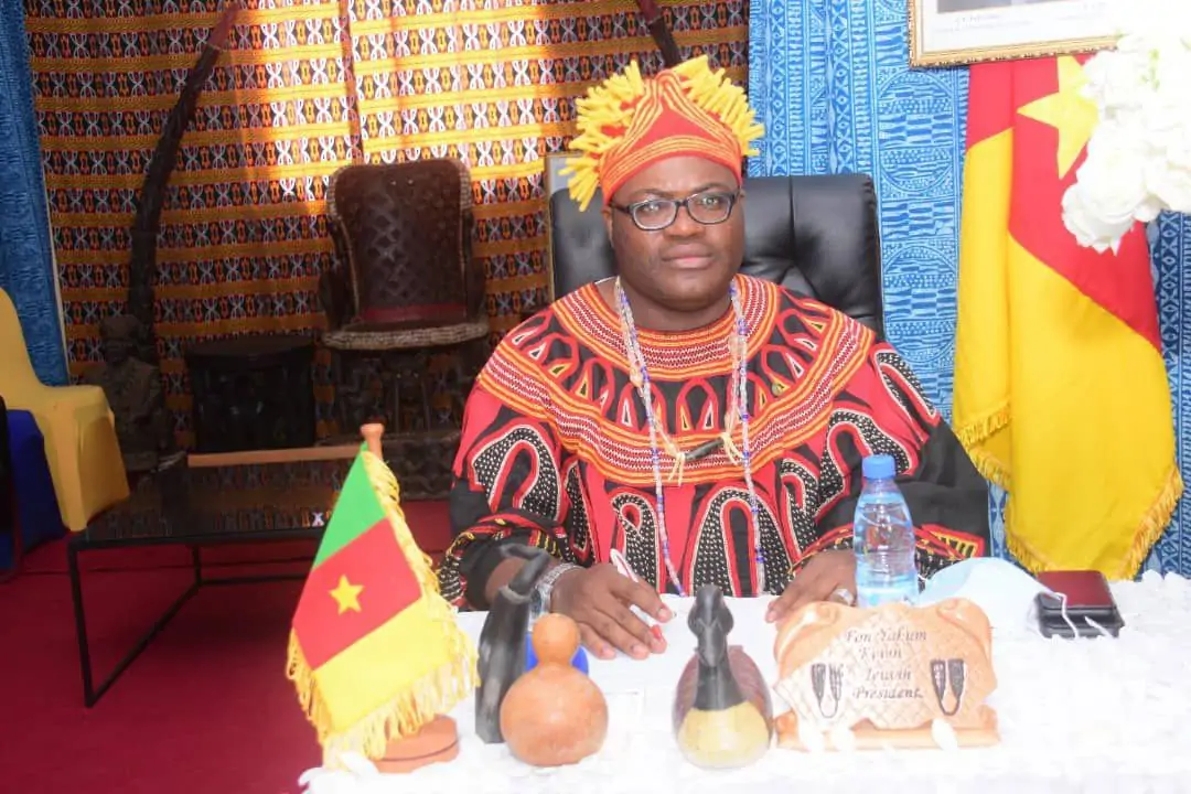 President of the North West Regional Assembly, HRH. Fru Angwafo III,