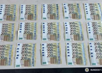 Cash found on German train