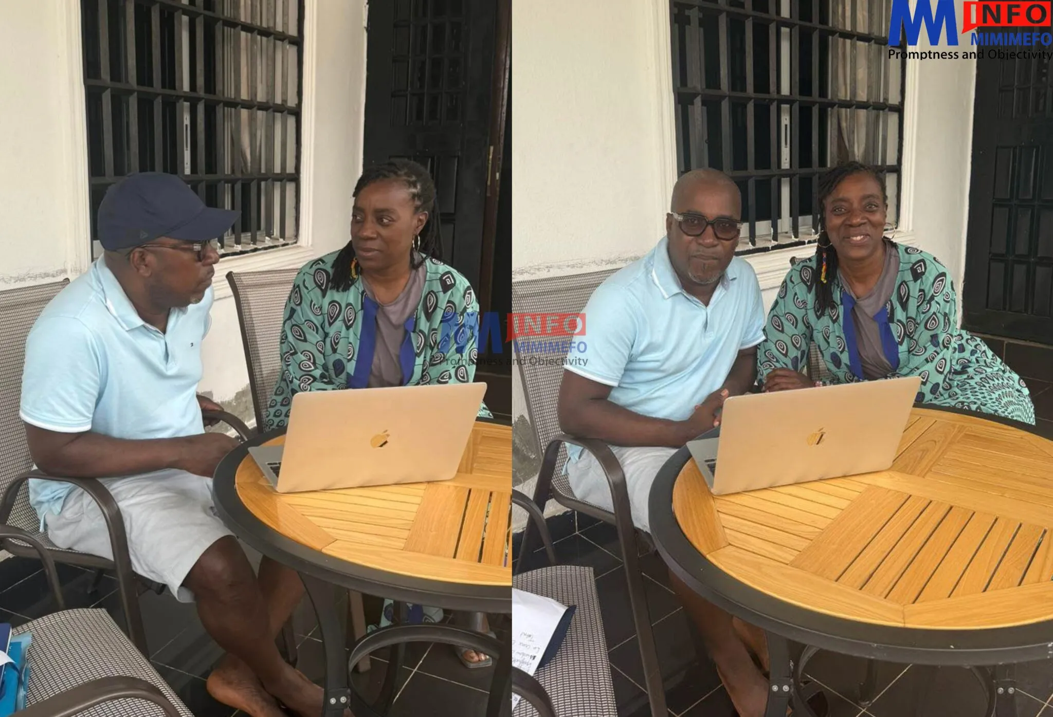 Agbor Nkongho and Michèle Ndoki