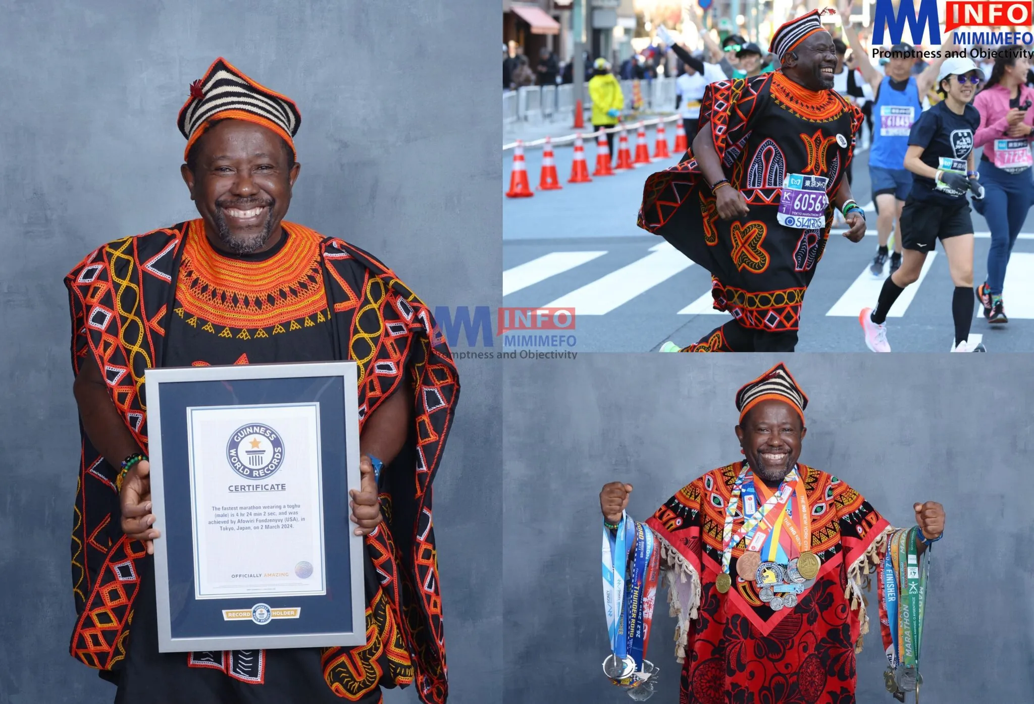 Cameroonian Marathoner Afowiri Kizito Fondzenyuy Set to Make History in Antarctica