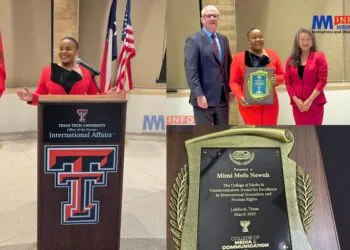 Mimi Mefo Newuh receives award for her excellence in International Journalism and Human rights