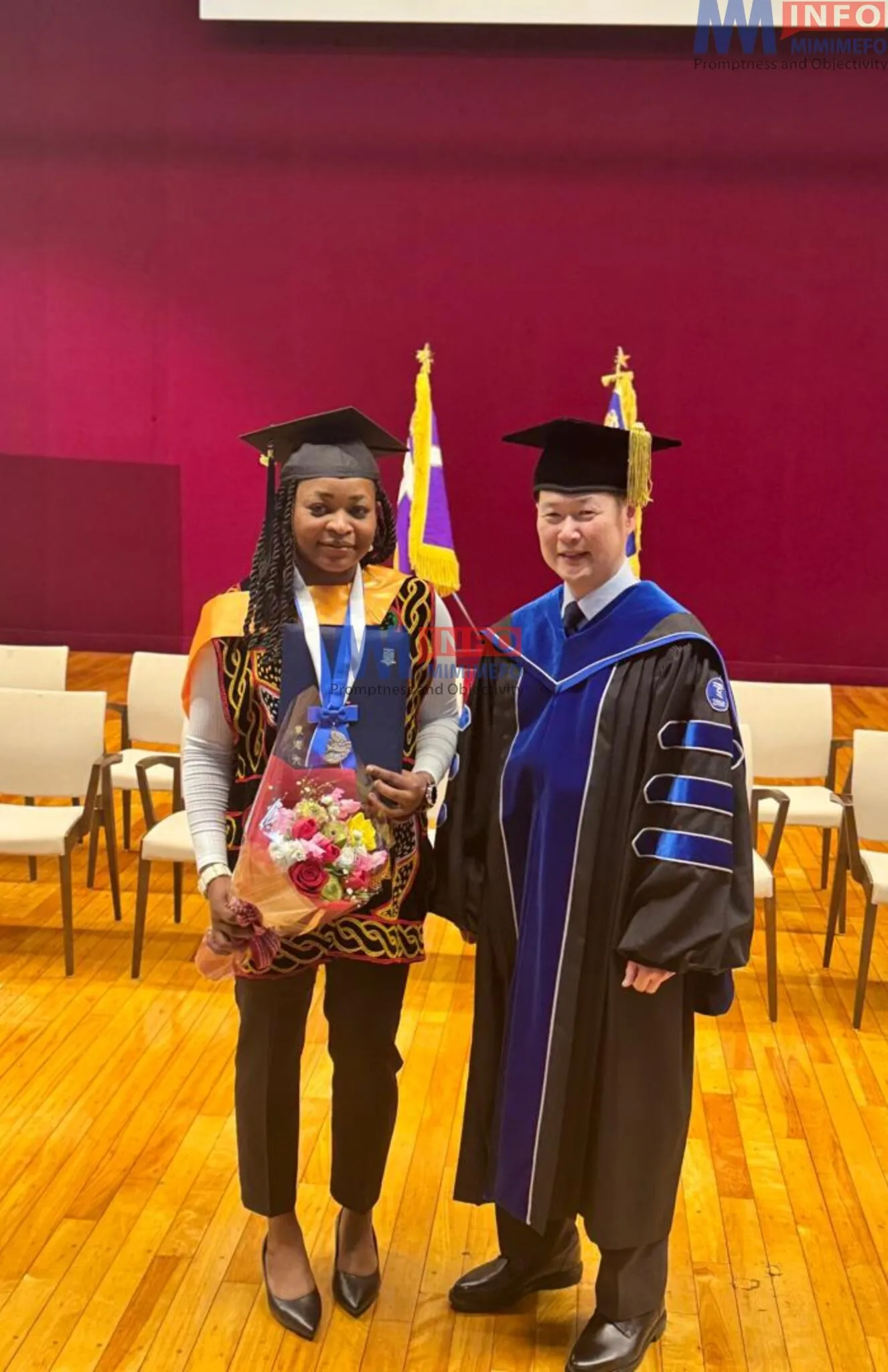 Cameroonian Student Ngoran Aristide Tehtinnyuy