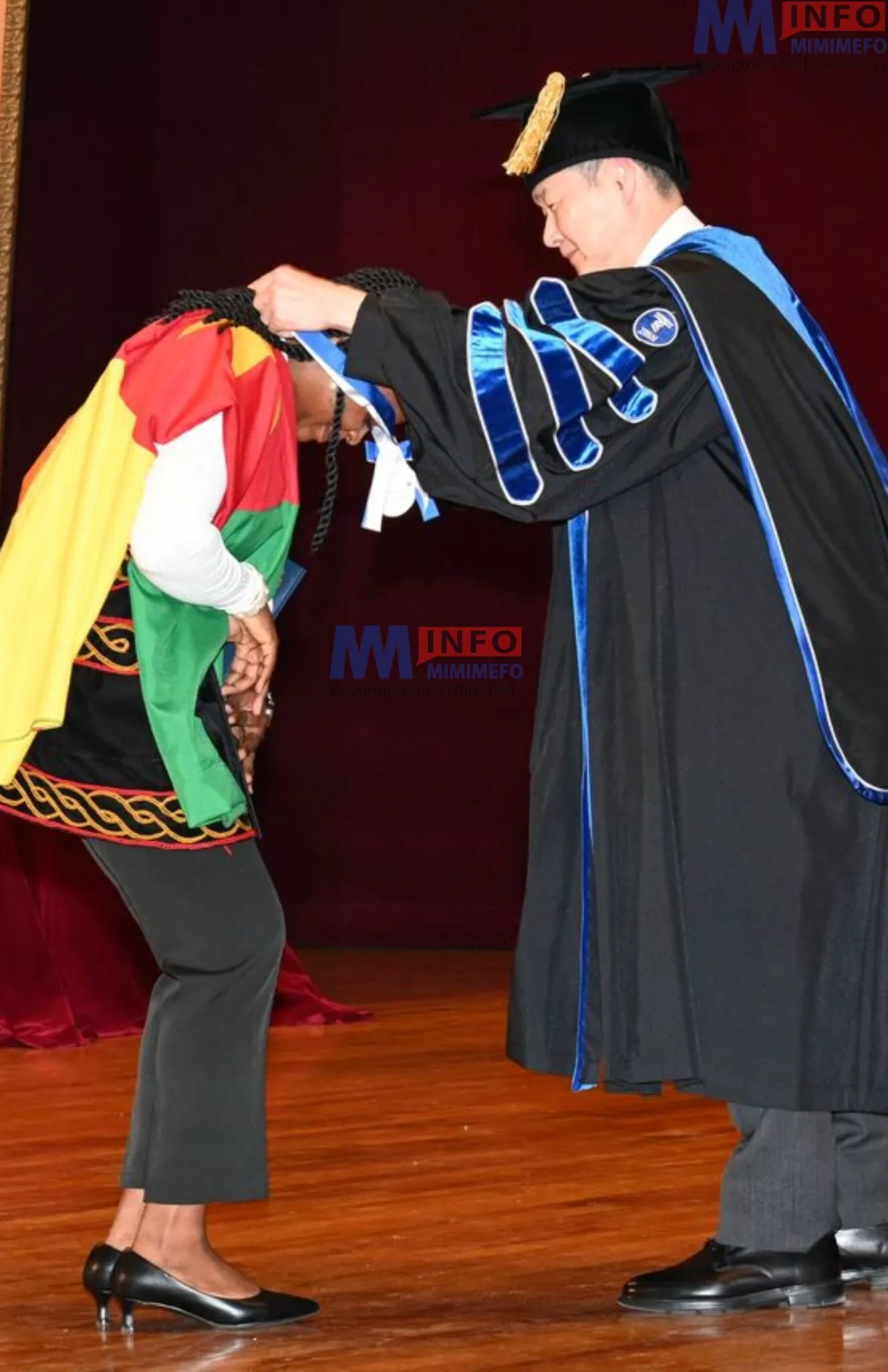 Cameroonian Student Ngoran Aristide Tehtinnyuy
