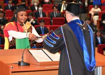 Cameroonian Student Ngoran Aristide Tehtinnyuy