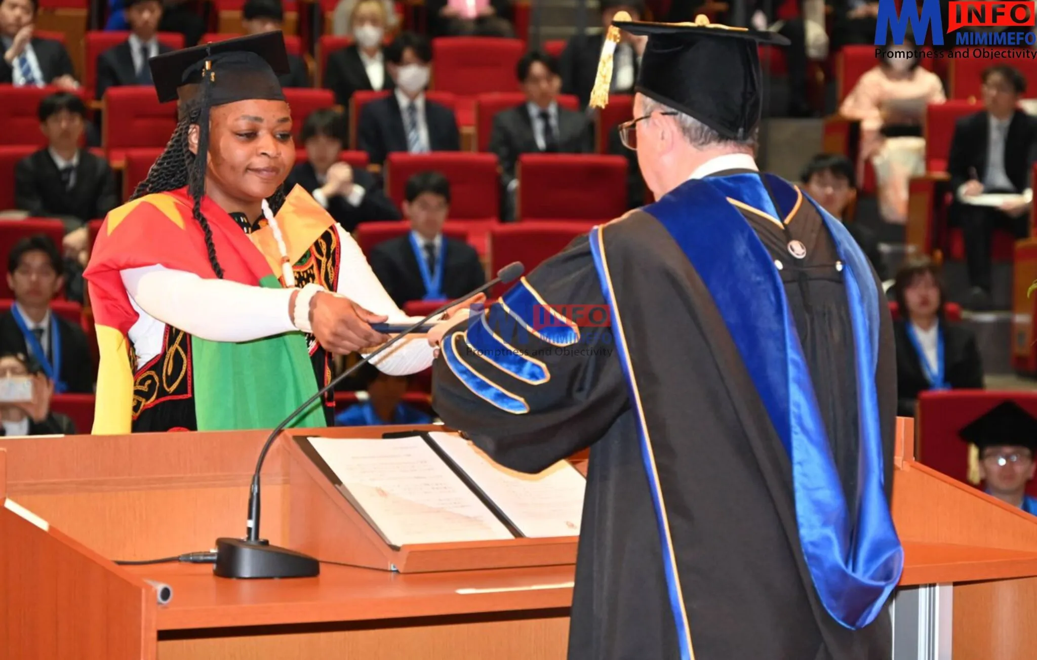 Cameroonian Student Ngoran Aristide Tehtinnyuy