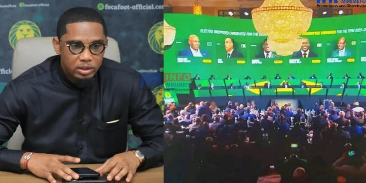 Samuel Eto'o elected to CAF Executive Committee