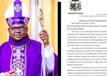 Bishop Michael Bibi’s 2025 Lenten Message