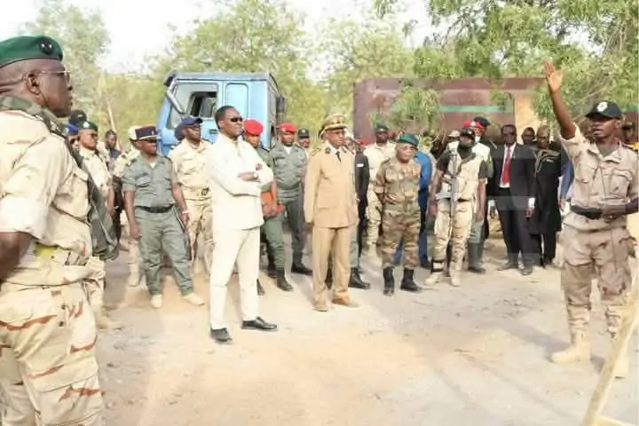 Joseph Beti Assomo, visited wounded soldiers on April 4 as Biya’s envoy