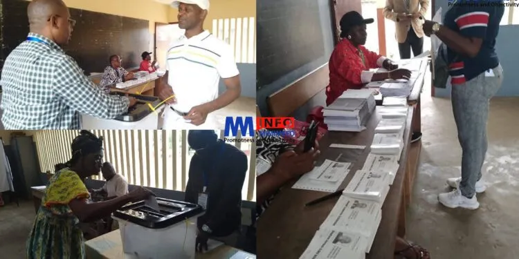 Gabon votes in historic election