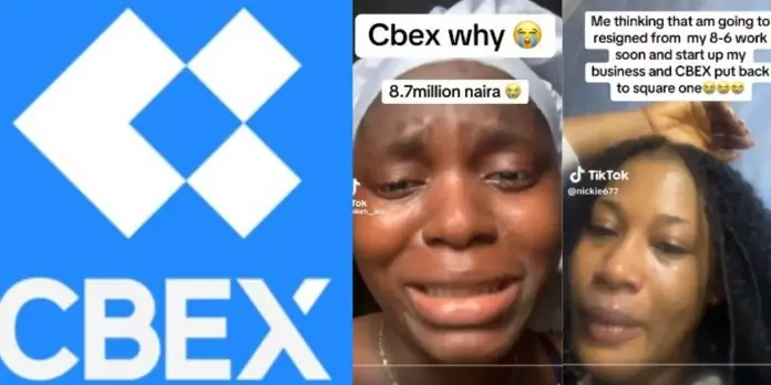 Nigerians cry after CBEX shuts them out of accounts