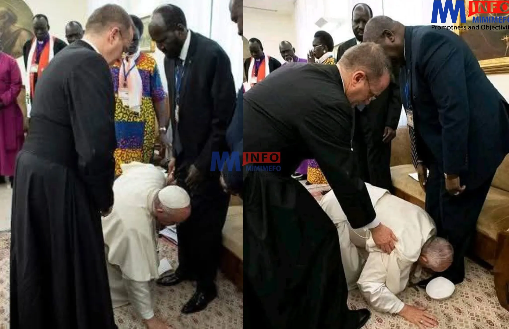 Pope Francis advocated for peace in Africa
