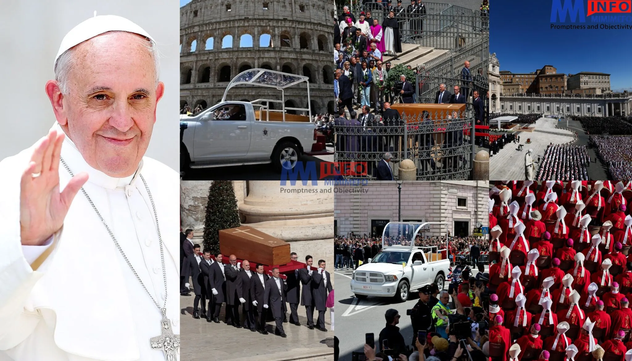 Pope francis Entombed in special ceremony