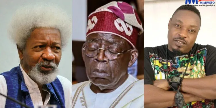Wole Soyinka slams ban on protest song