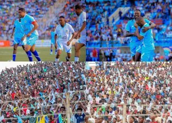 Football legends Eto'o, Adebayor, Okocha play exhibition game