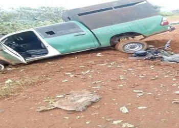 File image of a Cameroon military vehicle in the Anglophone region