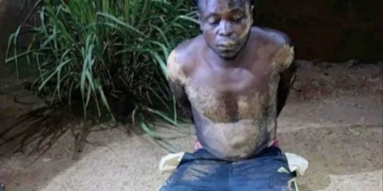 Military arrest militaman
