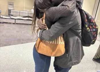 US citizen Derogy Ndewa reunites with wife in the USA