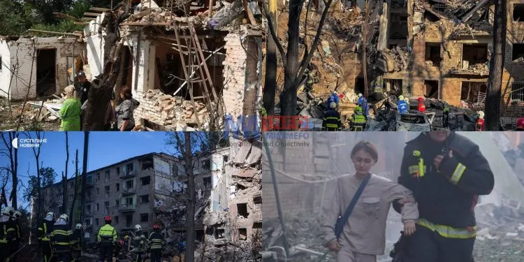 Russian missiles allegedly kill 7 in Kyiv