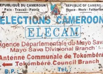 Elecam office in Tokombere