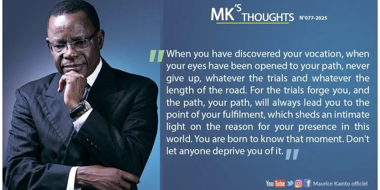 Maurice kamto's Thoughts