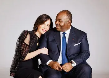 Sylvie Bongo and husband
