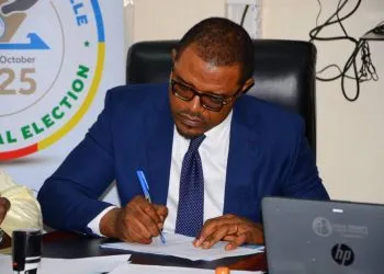 Presidential aspirant Ateki Seta Caxton
