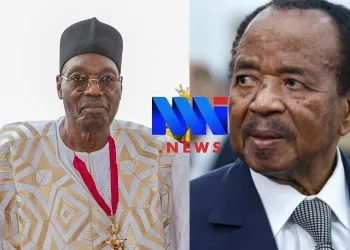 Issa Tchiroma Bakary and President Paul Biya