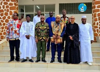Opposition leaders at Foumban