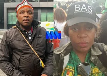 Emmanuel Kemta and Sandy Boston of the BAS