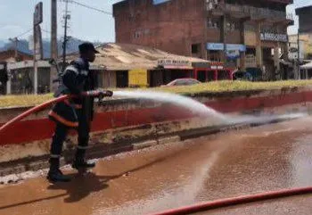 Cleanup by Bamenda City Council