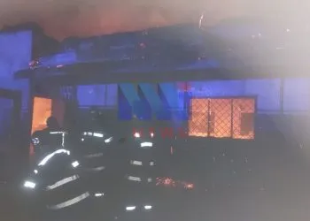 fire outbreak early Saturday destroyed five dormitories at All Saints Catholic Comprehensive College in Bayelle, Bamenda