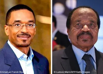 Franck Biya and Paul Biya