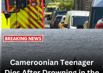 Cameroonian teen drowns in the UK
