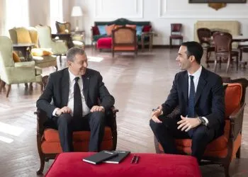 Professor Francesco Profumo - Rector of OPIT (left) and Riccardo Ocleppo - Founder of OPIT (right)