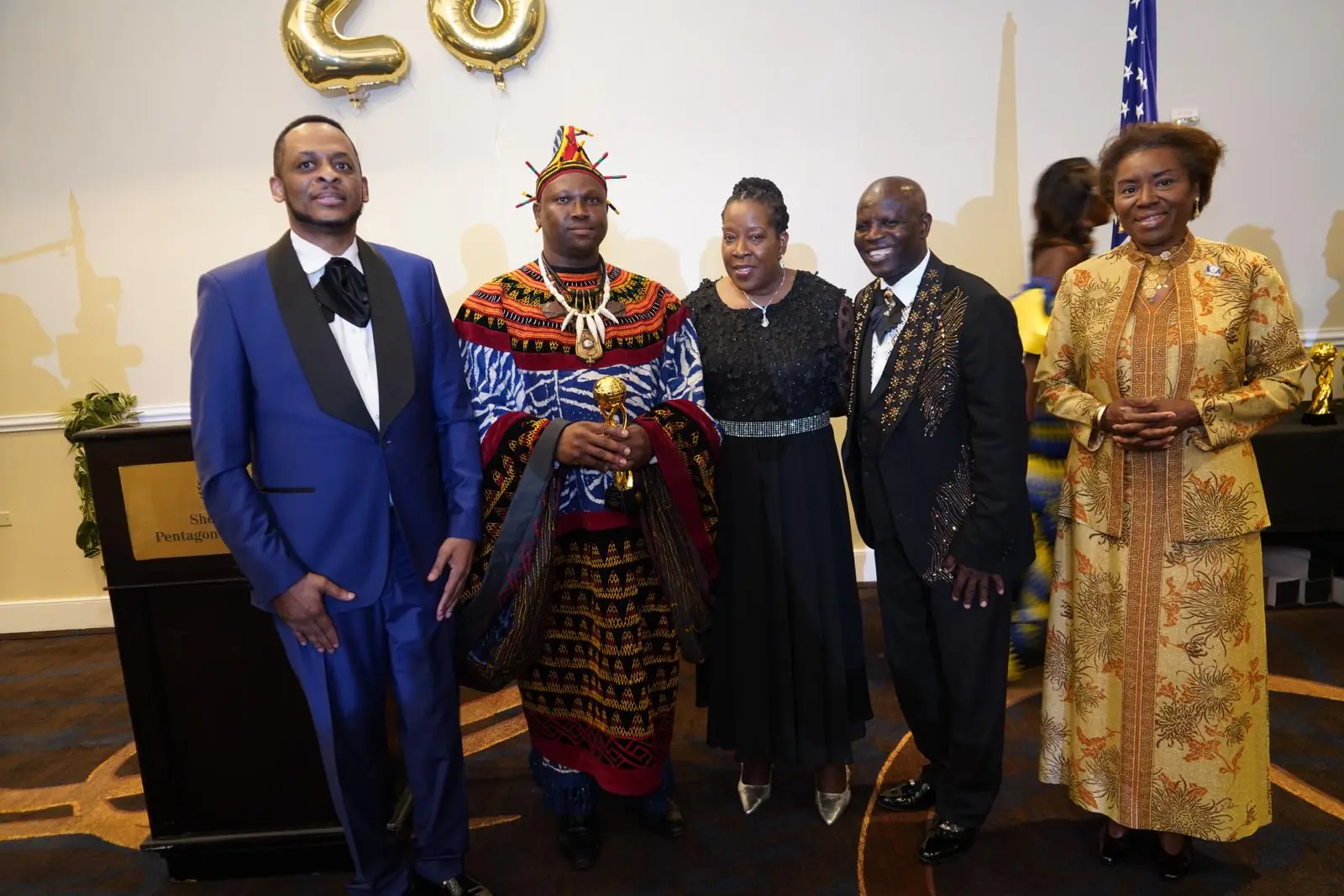 Dr. Emmanuel Nji Tita, Receives International Humanitarian Award in Washington, D.C., USA