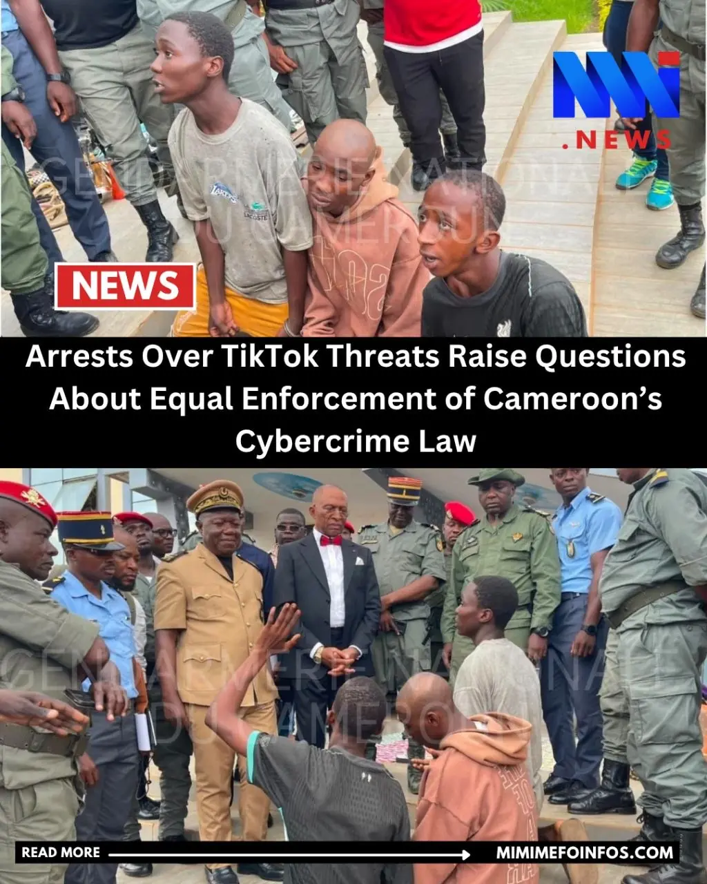 Arrests Over TikTok Threats Raise Questions About Equal Enforcement of Cameroon’s Cybercrime Law
